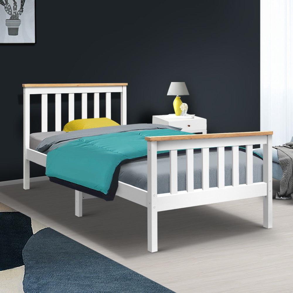 Single Size Wooden Bed Frame