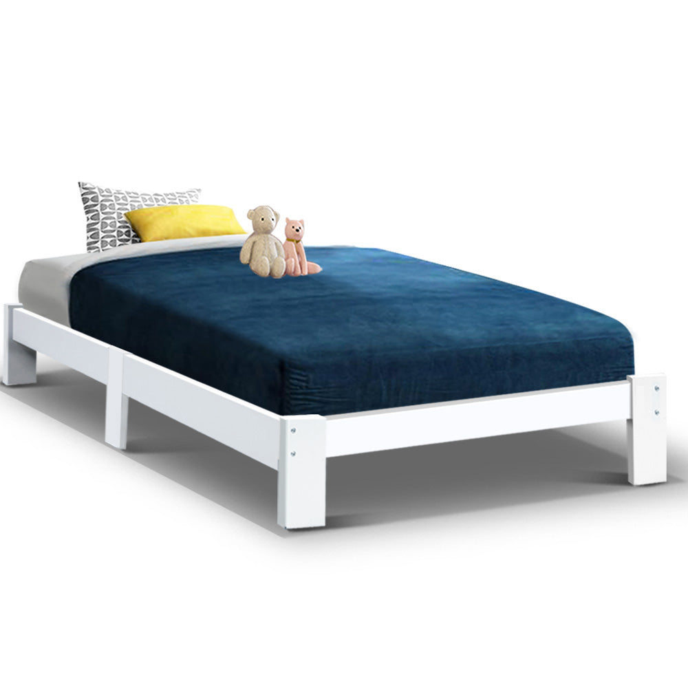 King Single Size Bed Frame - Wooden