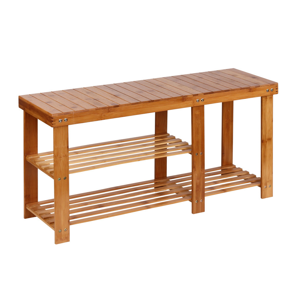 Out of Stock! Free shipping! Bamboo Shoe Rack Bench